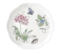 Lenox Butterfly Meadow - Plato de cena de mariposa azul, redondo, 1 unidad (paquete de 1)