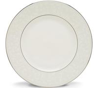 Lenox Opal Innocence - Plato llano (porcelana de hueso), diseño de platino