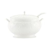 Lenox Opal Innocence - Sopera con cucharón (26 cm), color blanco