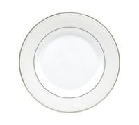 Lenox Opal Innocence Stripe - Plato para ensalada (0,3 kg), color blanco