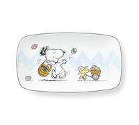Lenox Peanuts Easter Snoopy Hors D'Oeuvres Bandeja, 1 Unidad, Multicolor