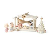 Lenox Peanuts The Christmas Pageant & Creche Juego de 8 Piezas, 0.00, Multi, 8 Unidades