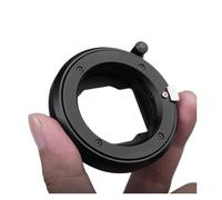 Lens Adapter, Anillo Adaptador Macro electrónico de Enfoque automático, Compatible con Lentes Leica M, Compatible con Accesorios de fotografía Nikon con Montura Z(Black)