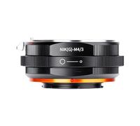 Lens Adapter, Compatible con Lentes Nikon AI FG a M43 MFT M4/3, Anillo Adaptador de cámara de Montaje, Compatible con Lentes Nikon F a Cuerpo Micro 4/3,Parts