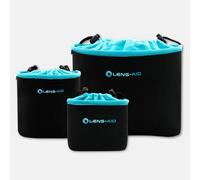 Lens-Aid Bolsa de neopreno para cámara con forro polar Juego: S, M, L