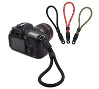 LENS-AID Correa de mano estilo cuerda - Pulsera cámara universal de nailon para Canon, Nikon, Sony, Fujifilm, Panasonic, Olympus - Compacta, resistente y segura