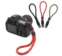 LENS-AID Correa de mano estilo cuerda - Pulsera cámara universal de nailon para Canon, Nikon, Sony, Fujifilm, Panasonic, Olympus - Compacta, resistente y segura