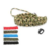 LENS-AID Correa de mano para cámara: Paracord cordón, correa para cámara para llevar en la muñeca DSLR