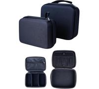 LENS-AID Estuche organizador para accesorios de cámara y tecnología, Negro , Set, Carcasa rígida compacta