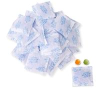 Lens-Aid Gel de Sílice Reutilizable (30x 10 g) - Bolsas Deshumidificadoras con Indicador Naranja/Verde - Protección contra Humedad para Zapatos, Alimentos, Electrónica, Cámaras y Más