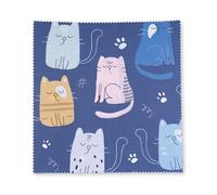 Lens-Aid Paño de Limpieza de Microfibra con un diseño Elegante: para cámara, Objetivo, Pantalla y como paño para Limpiar Gafas (paño de Microfibra 20x20 cm)