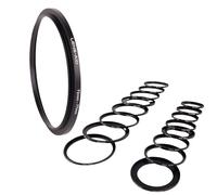 Lens-Aid Step Up Ring - Anillo Adaptador de Metal para Objetivo de cámara, 67-72 mm, para ND, UV, polarizador, etc. Anillo Adaptador Compatible con Sony Canon, Nikon, Fujifilm Olympus, Pentax, Leica,