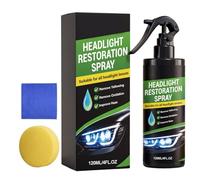 Lens Fluid, Optical Clarity Enhancer, 146g Headlight Lens Restorer with Polishing Action, Car Illumination Renewal for Garage Care, Auto Accessories, Brightening Solution for Driving