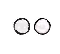 Lens Guards Compatible para Insta360 X4, Cámara de Acción Lente Protector Protector de Pantalla Lente Protector Giratorio Óptico Vidrio Templado/PC Espejo Protector Tapa de Lente (PC)