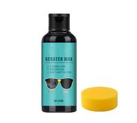 Lens Scratch Polishing, Mirror Scratch Repair Wax, 100g Paste with Buffing Pad, Advanced Synthetic Restoration Compound, Clear Finish with Protective Layer, Window Restoration for Eyeglass