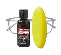 Lens Scratch Remover - 50g Glasses Repair Wax With Applicator Sponge, Optical Lens Scratch Repair Kit | For Phone, Windshield, Window, Car Screen, Camera & Watch