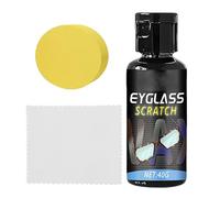 Lens - Scratch Remover Cream for Eyewear | Portable 40g Tube with Sponge Applicator & Microfiber Cloth for Glasses Phone Screens Cameras Mirrors Car and Windshields