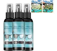 Lens Scratch Remover,Eye Glass Cleaners Spray,Scratch Remover For Sunglasses,Eyeglass Scratch Remover,Eyeglass Cleaning Tools for Lenses Screens (3 pcs)