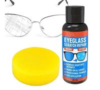 Lens Scratch Remover for Glasses - Anti-Fog Wax Cleaner | Sunglass Lens Repair Polish for Home, Office, Travel, Indoor, Outdoor, Vacation, Car, Eyewear, Goggles, Spectacles, Optical Maintenance Kit