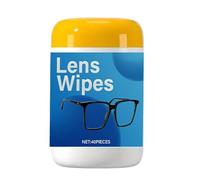 Lens Wipes - Anti Fog Eyeglasses Cleaner, Pre Moistened Cleaning Towels, Smudge Removal Maintenance, Visual Clarity Enhancer, Perfect for Glasses and Electronic Devices