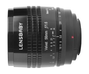 Lensbaby Velvet 56 Canon Negro