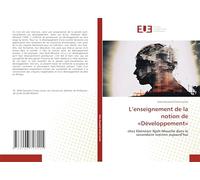 L'enseignement de la notion de Développement: chez Ebénézer Njoh-Mouellè dans le secondaire Ivoirien aujourd¿hui