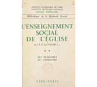 Lenseignement Social De Léglise (2). Les Réformes Du Capitalisme (eboo