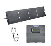 LENSUNSOLAR Panel solar plegable de alta potencia de 400 W, 25 monocristalino, fibra de vidrio ETFE, IP67, cable MC4 de 5 m, para grandes centrales eléctricas, baterías de 24 V, RV, camping