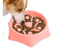 Lentamente Comiendo un tazón para Perros, tazón para Perros Lento | Tazón Anti-nibrus para Comer Perros | Bultos de Alimentos Que no Son de para Comer Lento para Mascotas de Todas Las