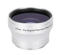 Lente Adicional con Aumento de 0.45X - Lente Gran Angular de Cámara - Aleación de Aluminio + Vidrio Óptico - con Bolsa para Lentes - para Lentes de Cámara de 37 Mm