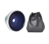 Lente adicional de ojo de pez de 0.25X para lentes de cámara de calibre de 37 mm, adecuado para lente macro de primer plano macro de 12.5X