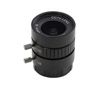 Lente Arducam para cámara Raspberry Pi HQ, Lente de Montaje en CS, de Gran Angular de 6 mm de Longitud Focal con Enfoque Manual y Apertura Ajustable