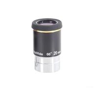 Lente astronómica HD de 66° para lente de astronomía ultra ancho, cuerpo de metal multicapa para observación profunda (20 mm)
