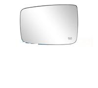 Lente Atrás Espejo Cristal Marcha Para Dodge Para Ram 1500 Para 2500 2013-2018 68079363AA 68079362AA Cristal de espejo retrovisor lateral calefactable(Left)