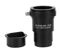Lente Barlow 2X de 1.25 pupara LGadas, Lente Barlow con Interfaz de Rosca M42x0.75 para oculares de telescopio astronómico de 1.25 "