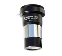 Lente Barlow 2X de Gran Aumento, Lentes ópticas recubiertas Metal 1,25" con Interfaz Rosca for cámara M42 Piezas para telescopio astronómico