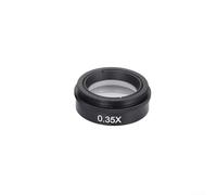 Lente Barlow para microscopio de video industrial 0 3X 2X 1 3/4 Montaje para un enfoque mejorado (0.35X)