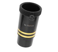 Lente Barlow para Telescopio, Acromática Multicapa 3X con Tapa a Prueba de Polvo para Accesorio de Telescopio