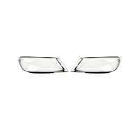 Lente Carcasa Faro Delantero Coche Para VW Para Touareg 2016 2017 2018 Cubierta Faro Pantalla Lámpara Transparente Reemplazo Lente(A Pair)