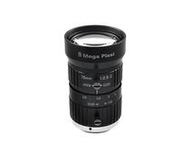 Lente CCTV HD de 8MP, Montaje en C 75mm, Iris Manual, Apertura F2.8, Formato Imagen 1 ", Lente Industrial for cámara Seguridad,Óptica de Precisión