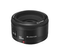 Lente， Compatible con Objetivos DSLR Canon EF 0D, 70D, 5D Mark II, 5D Mark III, 600D, T5 y T6 de 50 mm f/1.8 con Enfoque automático.(Lens YN50MM F1.8C)