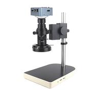 Lente con zoom, lente varifocal, Cámara de microscopio Full HD 4K 60FPS 1080P 200X lente de montaje en C microscopio Digital electrónico Industrial for soldadura de reparación para video industrialVid