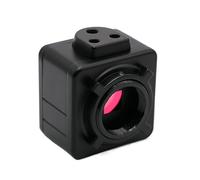 Lente con zoom, lente varifocal, Cámara de microscopio Trinocular Binocular Monocular USB CMOS de 5MP, ocular Digital, controlador gratuito, cámara Industrial HD for microscopio para video industrialV