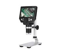Lente con zoom, lente varifocal, Microscopio Digital G1000 8MP 1-1000X for soldadura electrónica 1000X microscopios de lupa de amplificación continua 4,3" para video industrialVideo industrial(Metal s