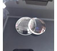 Lente convexa Plano de vidrio óptico K9 de diámetro múltiple esférico convexo (D80F200C12.5T2.8)