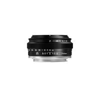 Lente de cámara 25mm F2 Foco Fijo, Compatible con TTArtisan | Lente prime estándar de manejo manual para fotografía con cámaras de montura E(XF)