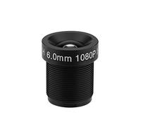Lente de cámara CCTV de 6 mm, Lente M12 * 0.5 con Lente IR para chipsets CCD de 1/3 y 1/4 Pulgadas