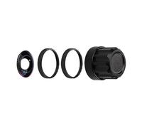 Lente de cámara con anillo circular de aluminio de repuesto para cámara Insta360 X5