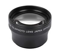 Lente de cámara con Montura de 37 mm, Aumento de 2X Convertidor de Alta definición Impermeable A Prueba de rayones A Prueba de Aceite, Lente de telefoto Lentes de cámara sin Espejo