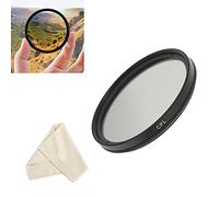Lente de cámara CPL Filtro de 72 mm Ultra Slim HD Circular Polarizador Filtro para Canon EF-S 15-85mm f/3.5-5.6 IS USM, Canon EF-S 18-200mm f/3.5-5.6 IS Lente